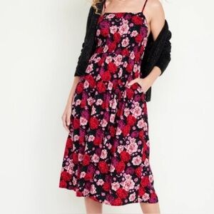 Old Navy Floral Maxi Dress L TALL